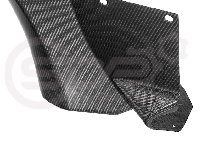 2005-2013 Corvette C6 Widebody | Carbon Fiber Front Fender Rear Splash Shield Pair