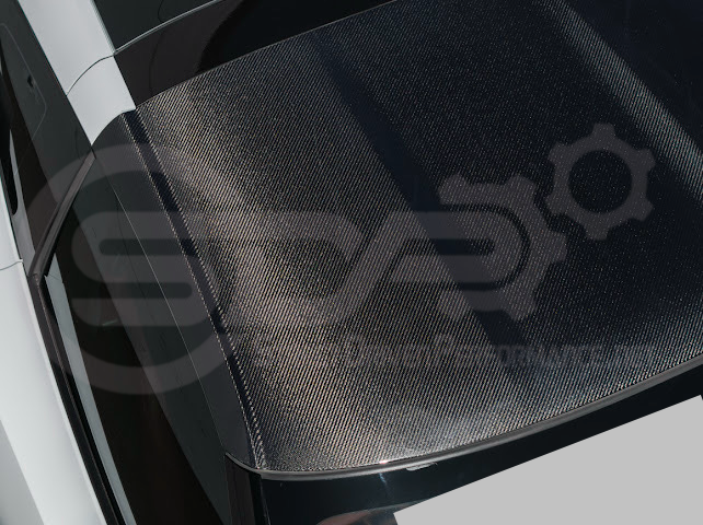 2014-2019 C7 Chevrolet Corvette | Dry Carbon Fiber Tape On Roof Side Molding Trim Cover