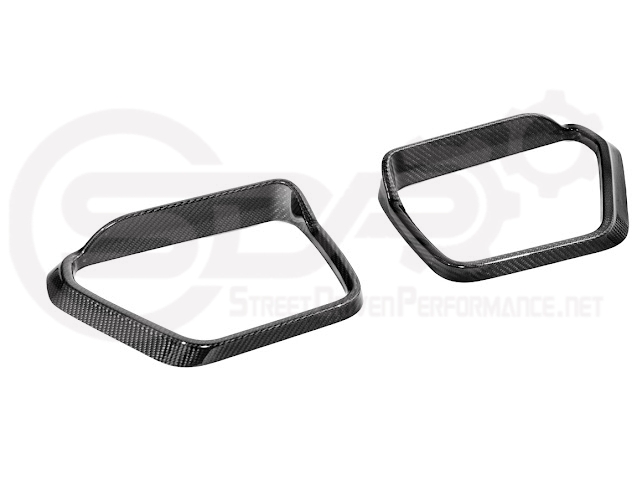 2021-UP FORD F-150 | CARBON FIBER FACTORY STYLE SIDE MIRROR FRAMES PAIR