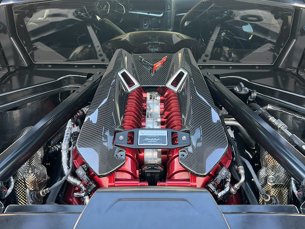 2023+ CORVETTE C8 Z06 CARBON FIBER ENGINE COVER