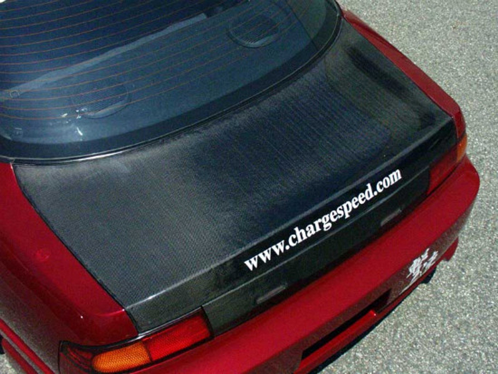 Charge Speed 1995-1998 Nissan 240SX S-14 Zenki/ Kouki Trunk Carbon