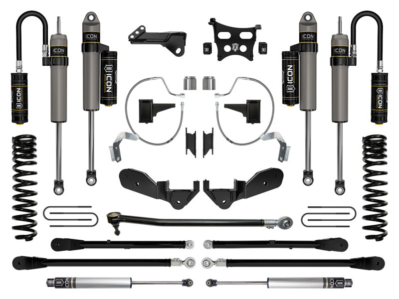 ICON 23 Ford F250/F350 4.5in Stage 6 Suspension System Gas
