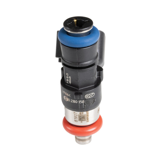 Set of eight FAST Precision Flow LS7 style fuel injectors for 8-cylinder engines, 35lb/hr capacity, shown in the image.