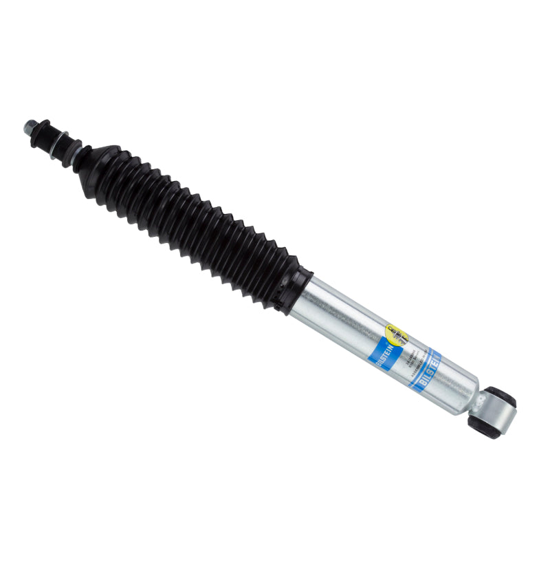 Bilstein 5100 Series rear 46mm monotube shock absorber for Toyota 4Runner 1996-2002, showing the shock with mounting hardware.