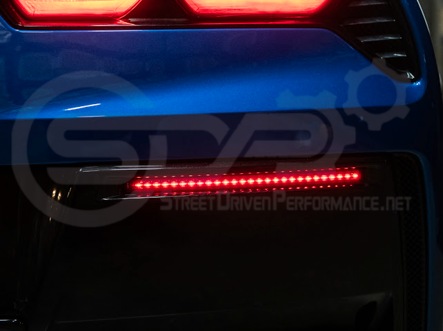 2014-2019 Chevrolet Corvette C7 | Rear Diffuser Smoke or Clear Lens LED Reflector Light Pair