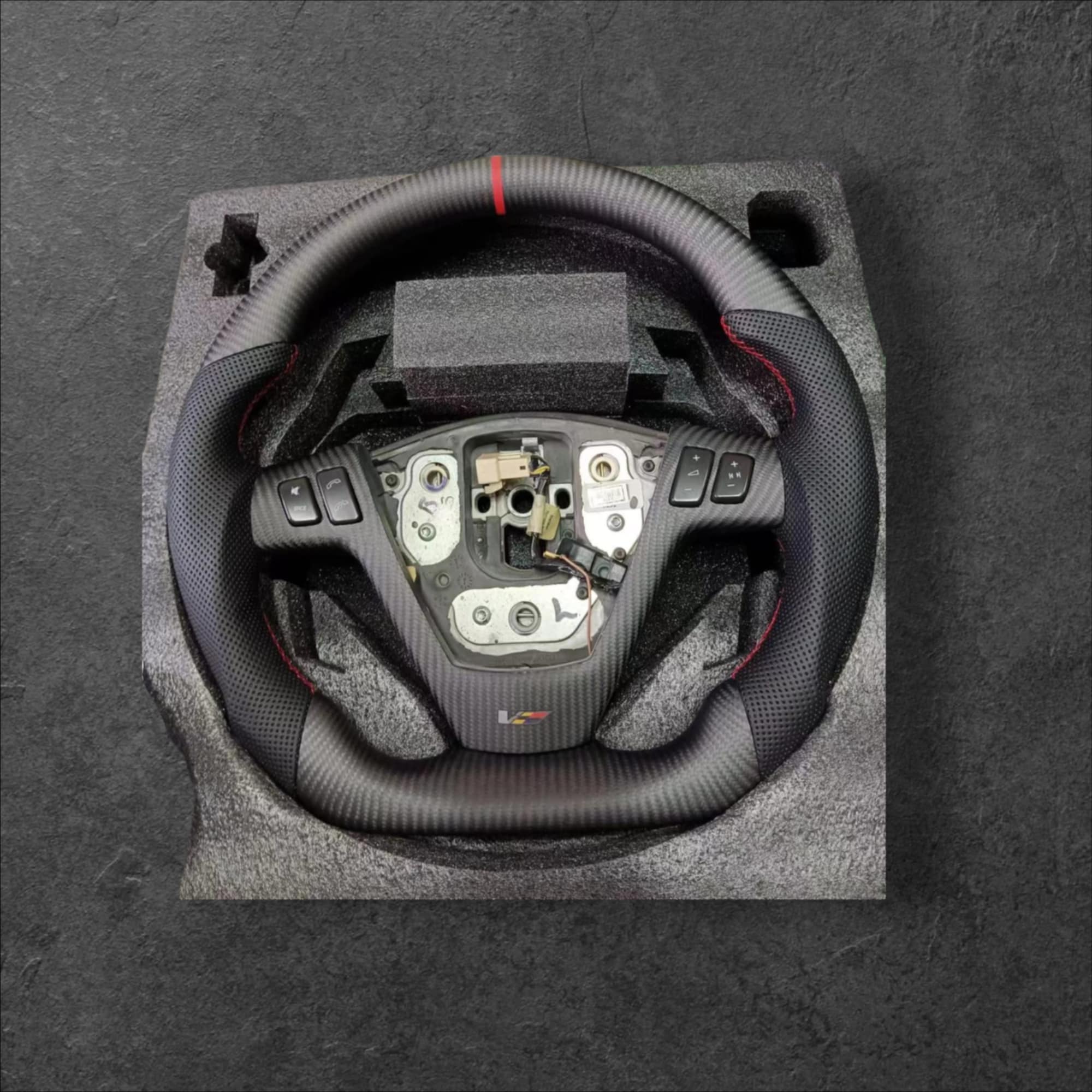 2005 - 2011 Cadillac STS, STS-V Custom Carbon Fiber Steering Wheel with options