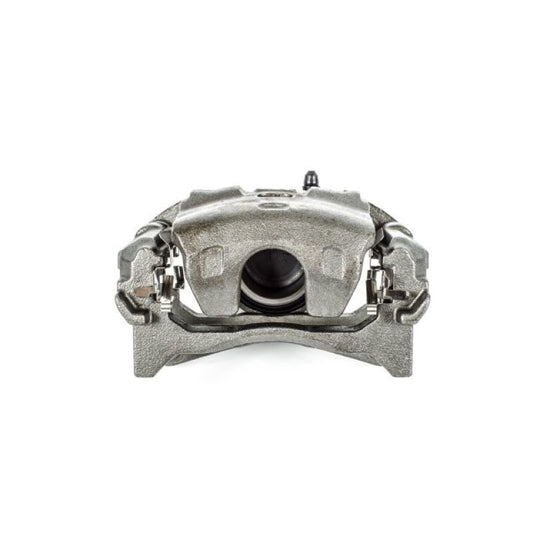 PowerStop OE front left brake caliper with bracket for Nissan Altima 2013-2017, showing the caliper assembly with mounting bracket.
