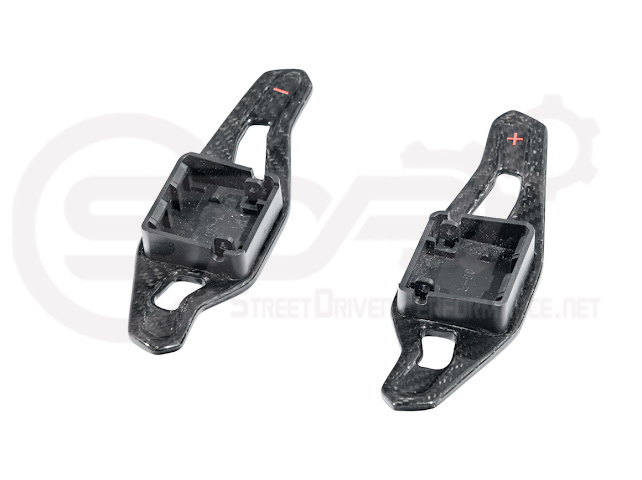 2020-UP CHEVROLET CORVETTE C8 | Lamborghini Style CARBON FIBER Steering Wheel Paddle Shifters