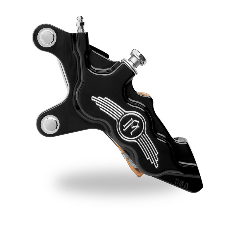 Performance Machine Front 6 Piston Diff Bore Caliper - Chrome