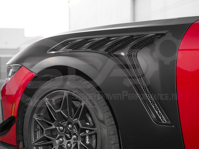 2024-UP FORD MUSTANG S650 | GTD STYLE FRONT SIDE VENTED FENDERS