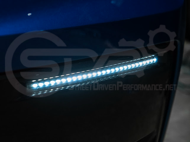 2014-2019 Chevrolet Corvette C7 | Rear Diffuser Smoke or Clear Lens LED Reflector Light Pair