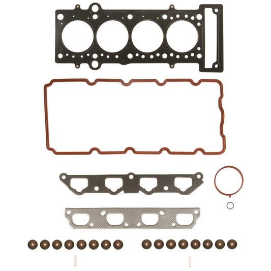 Fel-Pro Mini Cooper HS 26382 PT-1 PermaTorque engine cylinder head gasket set showing detailed gaskets and packaging.