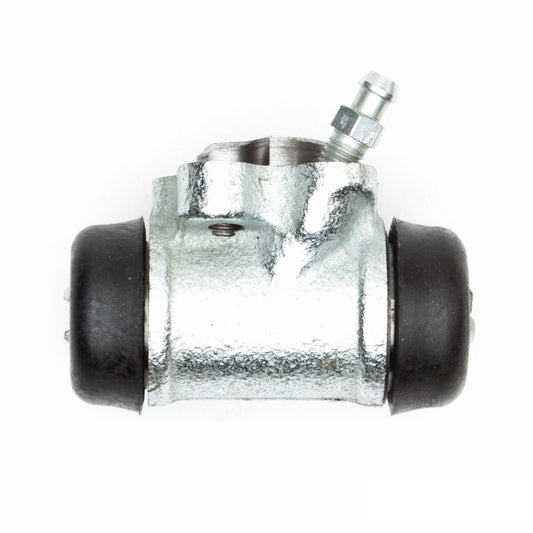 DFC Toyota Prius rear left brake wheel cylinder, part of the brake master cylinder system, showing metallic components and fittings.