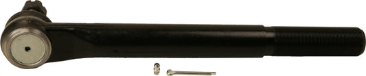 Moog front right outer steering tie rod end for Chevrolet C4500 Kodiak, showing the metal ball joint and threaded end.