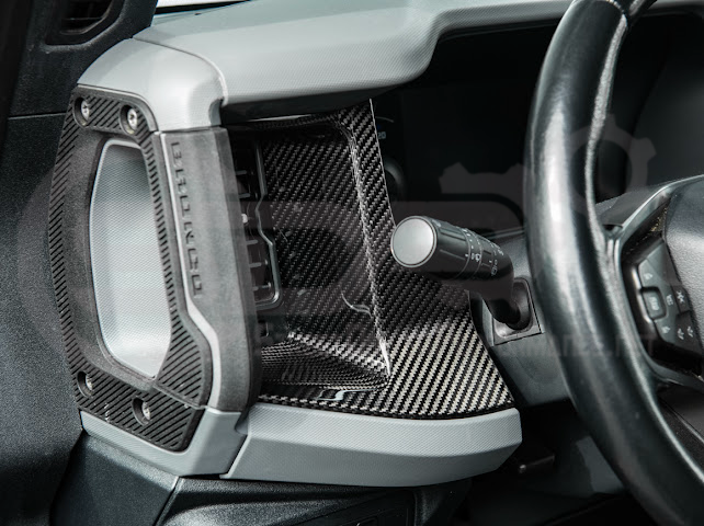 2021-UP FORD BRONCO CARBON FIBER DRIVER SIDE AC OUTLET VENT COVER