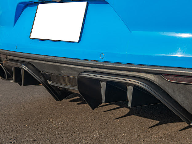 2015-17 FORD MUSTANG | RTR PERFORMANCE PACKAGE 3PCS BUMPER DIFFUSER