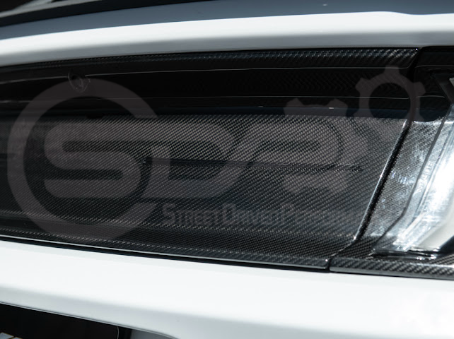 2018-2023 FORD MUSTANG S550 | CARBON FIBER FACTORY STYLE REAR TRUNK DECK LID APPLIQUE PANEL COVER