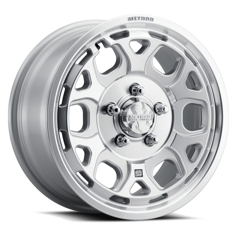 Method MR416 Bead Grip cast wheel with machined clear coat finish, 15x7 inch size, 5x4.5 bolt pattern, 55mm offset, 68mm bore