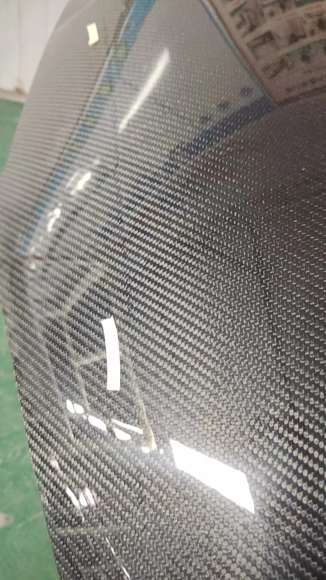 *IMPERFECTION / DISCOUNTED* 2008-2009 PONTIAC G8 CARBON FIBER FRONT COWL HOOD