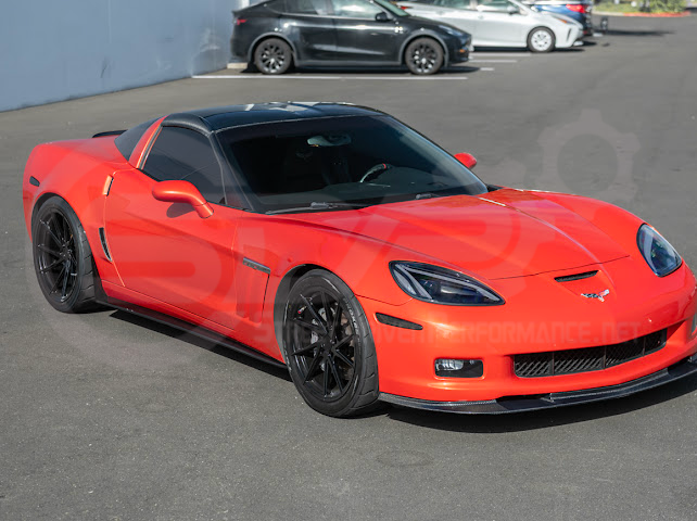 2005-2013 C6 Chevrolet Corvette ZR1 | ZR1 Package Carbon Fiber Front Splitter/Lip Ground Effects