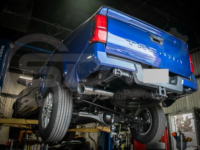 2024-PRESENT TOYOTA TACOMA | MUFFLER DELETE CAT BACK EXHAUST