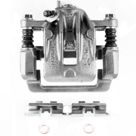 PowerStop rear left OE brake caliper with bracket for Hyundai Azera 2006-2009, auto specialty replacement part.