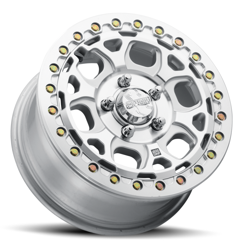 Method MR416 Beadlock 15x7 cast wheel with 6x5.5 bolt pattern, 74mm offset, machined clear coat finish, 78.30mm bore.