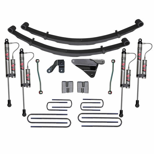 Skyjacker 6-inch lift kit for 1999-2003 Ford F-250 V8 trucks, includes suspension components and installation hardware