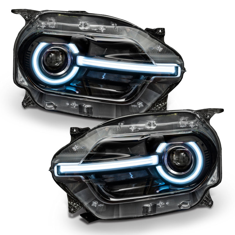 Oracle 2021 Ford Bronco Sport RGB+W Headlight DRL + Halo  - ColorSHIFT w/ RF Controller