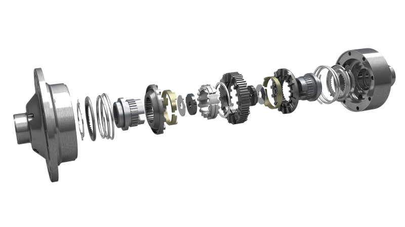 Eaton Detroit Locker differential with 30 spline axle, 1.31-inch diameter, designed for Dana 44 axle, suitable for 3.92+ ratios.