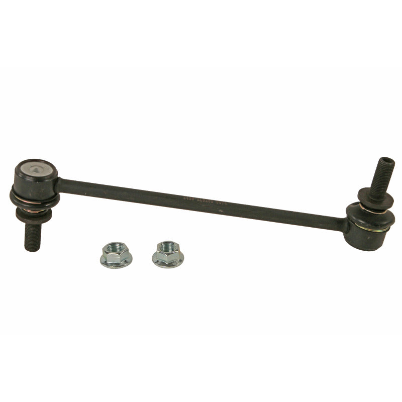 Moog Subaru BRZ 13-19 front sway bar endlink, automotive suspension part with metal and rubber components.