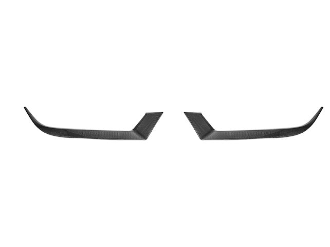 2024-UP FORD MUSTANG S650 ECOBOKST | CARBON FIBER HEADLIGHT EYEBROW TRIM COVER PAIR