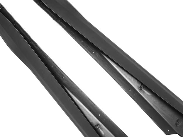 2020+ CHEVROLET CORVETTE C8 | GM FACTORY STYLE MATTE BLACK SIDE SKIRTS PAIR