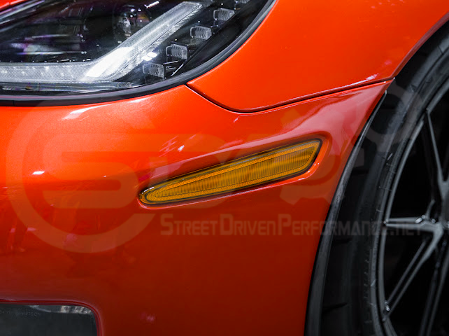 2005-2013 Chevrolet Corvette C6 | Amber Light LED Side Fender Markers Pair (Front and / or Rear) {Clear, Amber, Red, or Smoke Lenses}