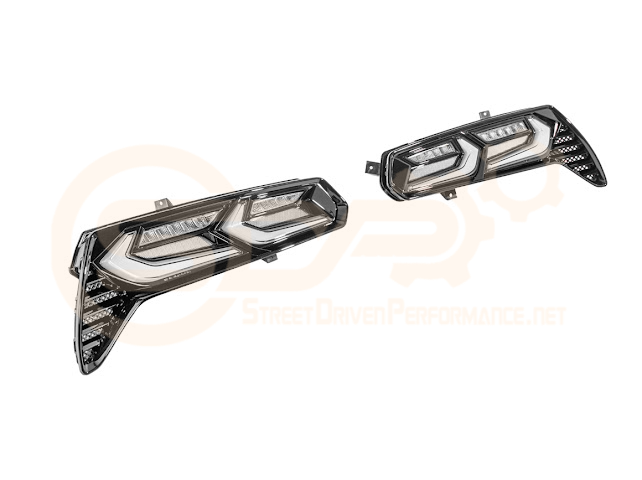 2014-2019 CORVETTE C7 SMOKE / CLEAR LENS REAR TAILLIGHT