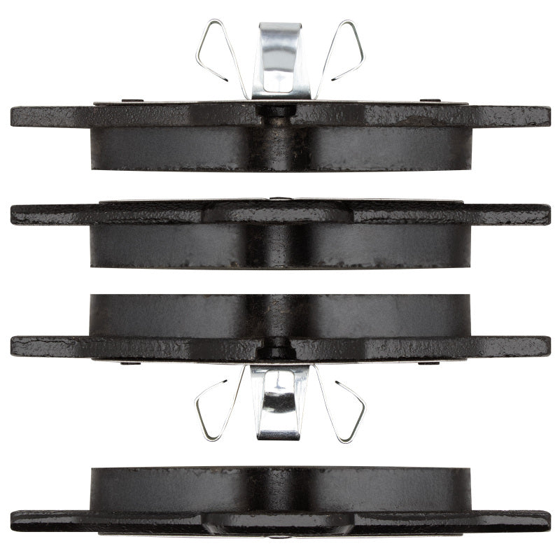 R1 Concepts OE front semi-metal brake pads for Mini Countryman R1 02-08, showing the brake pad with metal backing and friction surface.