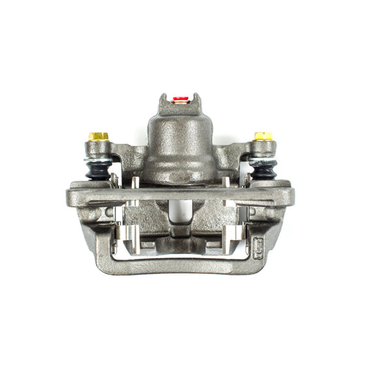 PowerStop OE rear right autospecialty brake caliper with bracket for Saab 9-2X, showing the caliper assembly and mounting bracket.