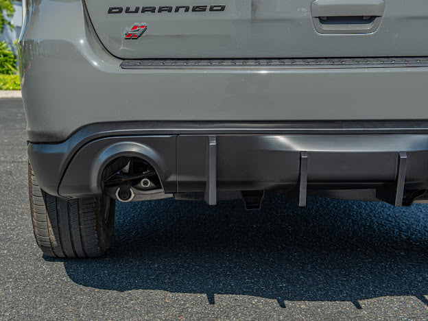 2014+ DODGE DURANGO TRACK PACKAGE REAR DUAL TIPS DIFFUSER