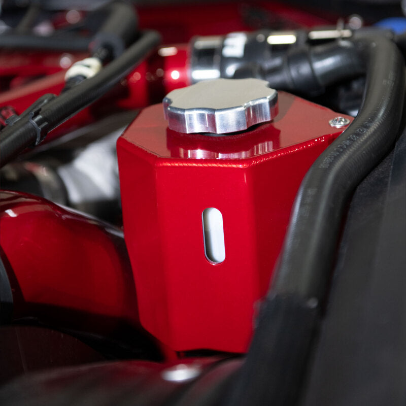 Wehrli 17-26 Ford Power Stroke 6.7L Power Steering Reservoir Cover - Candy Red