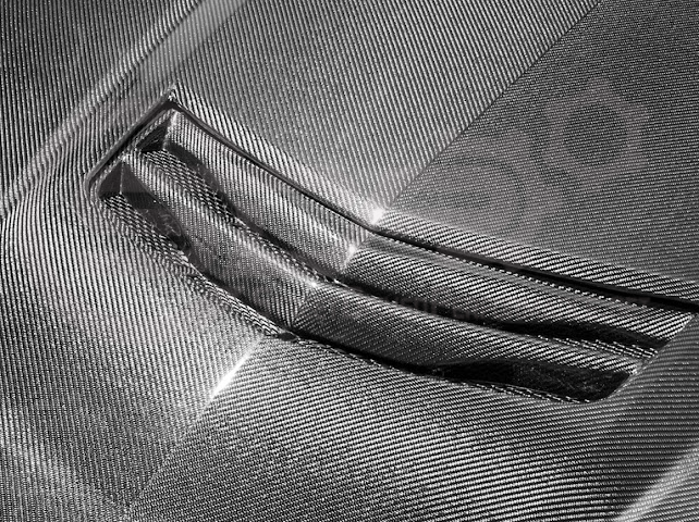 2016-2019 Cadillac ATS / ATS-V - Carbon Fiber Vented Front Hood