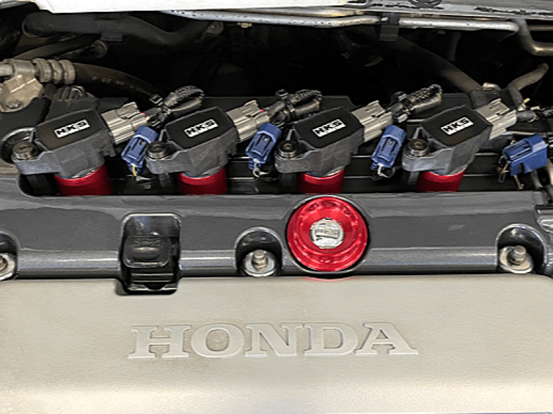 HKS Super Fire Racing Coil Pro K20A stock replacement ignition coil for enhanced engine performance.