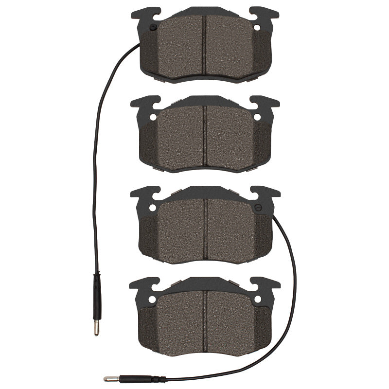 R1 83-83 Renault Fuego Front Semi Met Brake Pads & Hardware Kit