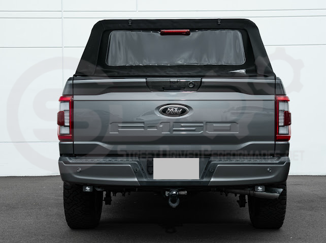 2021-UP FORD F-150 | FACTORY STYLE CARBON FIBER REAR TRUNK TAILGATE HANDLE ASSEMBLY COVER