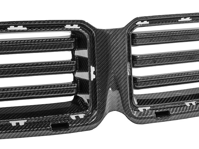 2023-Up BMW G87 M2 | Factory Style Carbon Fiber Front Upper Grille Replacement