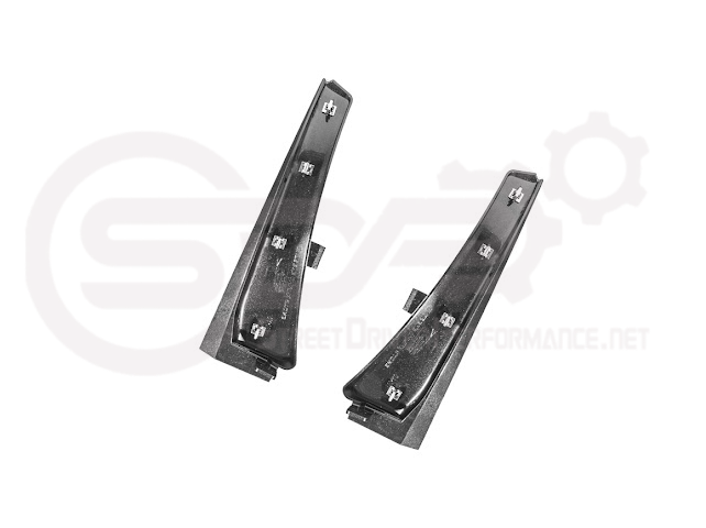 2023-UP CORVETTE C8 E-RAY, Z06, & ZR1 | EXTENDED FRONT MUD FLAPS SPLASH GUARD PAIR