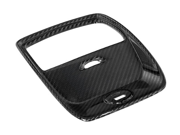 2021-Up Ford Mustang Mach-E |INTERIOR Carbon Fiber Rear AC Outlet Panel Cover