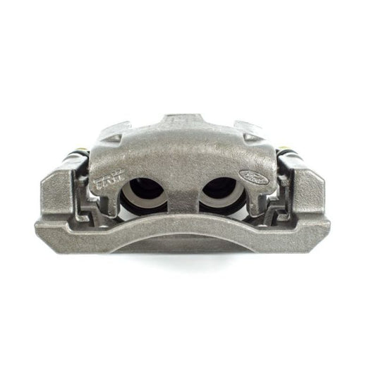 PowerStop OE rear right autospecialty brake caliper with bracket for Ford F-350 Super Duty (2005-2012) shown in the image.