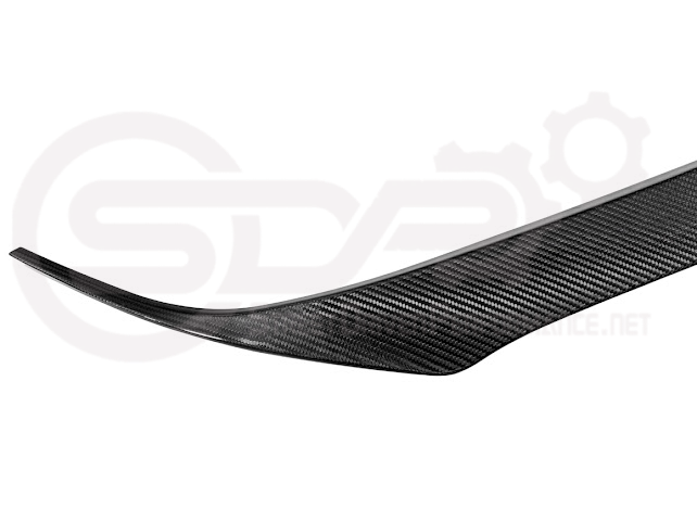 2024-Up Ford Mustang GT | Carbon Fiber Overlay Headlight Eyebrow Trim Cover Pair