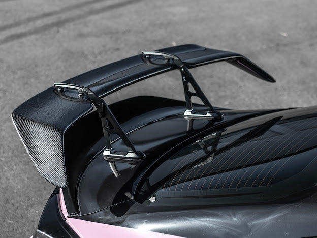 2022-Up Toyota GR86 & Subaru BRZ | Performance Swan Neck Style Carbon Fiber Rear High Wing Spoiler