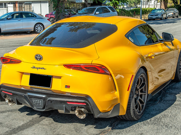 2020-PRESENT TOYOTA GR SUPRA A90 A91 | NON RESONATED CAT BACK EXHAUST